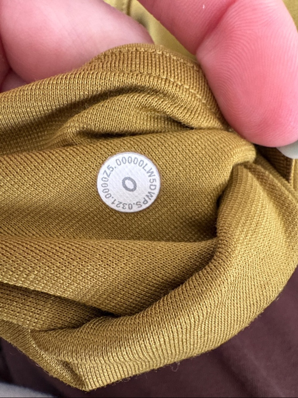 Lululemon Instill High-Rise Tight 25" in Auric Gold size 0 - Picture 3 of 6